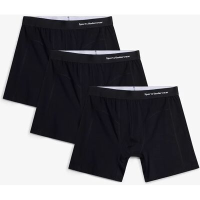 bonprix Boxerky s bio bavlnou (3 ks), stredná dĺžka 8 (XXL) male bonprix Boxerky s bio bavlnou (3 ks), stredná dĺžka 8 (XXL) male