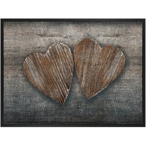 bonprix Rohožka s motívom srdca 38/59 cm unisex bonprix Rohožka s motívom srdca 38/59 cm unisex