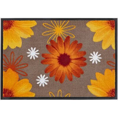 bonprix Rohožka s kvetovaným motívom 78/114 cm unisex bonprix Rohožka s kvetovaným motívom 78/114 cm unisex