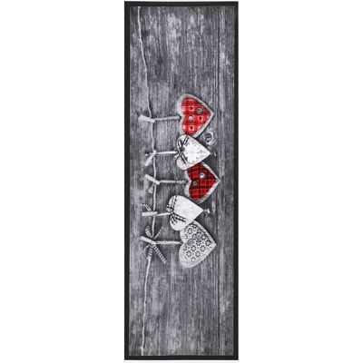 bonprix Rohožka so srdiečkami 38/59 cm unisex bonprix Rohožka so srdiečkami 38/59 cm unisex