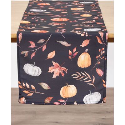 bonprix Stredový obrus s tekvicovým motívom, odpudzuje vodu DxŠ 180/30 cm unisex bonprix Stredový obrus s tekvicovým motívom, odpudzuje vodu DxŠ 180/30 cm unisex