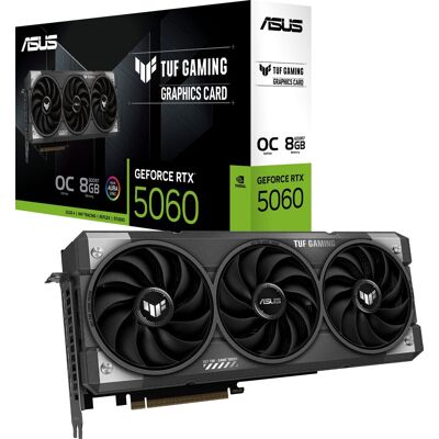 Asus GeForce RTX 5060 Dual 8GB GDDR7 Graphics Card Asus GeForce RTX 5060 Dual 8GB GDDR7 Graphics Card