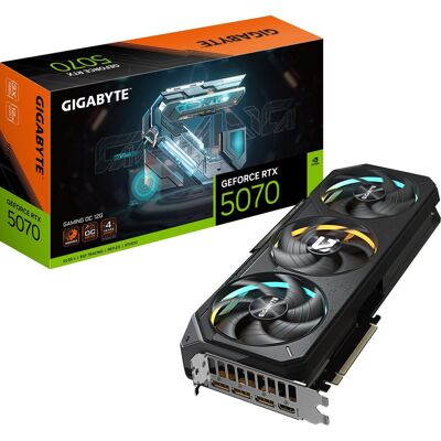 Gigabyte GeForce RTX 5070 Gaming OC 12GB GDDR7 Graphics Card Gigabyte GeForce RTX 5070 Gaming OC 12GB GDDR7 Graphics Card