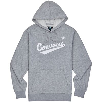 converse FLEECE SCRIPTED LOGO PULLOVER HOODIE Pánska mikina US S converse FLEECE SCRIPTED LOGO PULLOVER HOODIE Pánska mikina US S