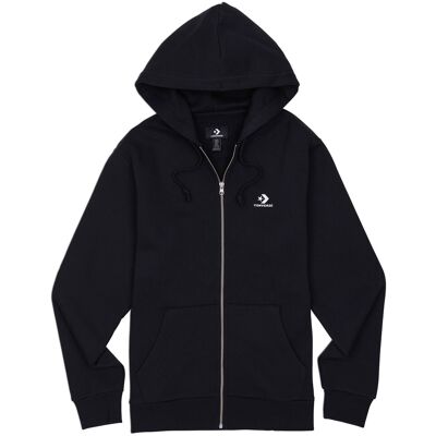 converse EMBROIDERED STAR CHEVRON FULL ZIP FLEECE HOODIE Pánska mikina US S converse EMBROIDERED STAR CHEVRON FULL ZIP FLEECE HOODIE Pánska mikina US S
