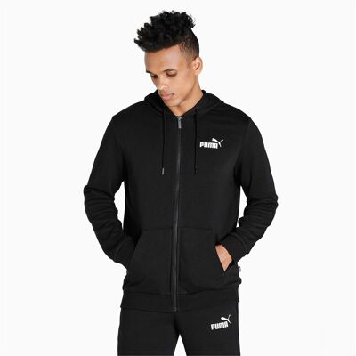 Puma ESS Small Logo FZ Hoodie TR Pánska mikina US L Puma ESS Small Logo FZ Hoodie TR Pánska mikina US L