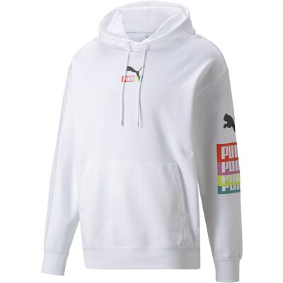 Puma Brand Love Multiplacement Hoodie TR Pánska mikina US M Puma Brand Love Multiplacement Hoodie TR Pánska mikina US M