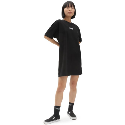 Vans WM CENTER VEE TEE DRESS Dámske šaty US S Vans WM CENTER VEE TEE DRESS Dámske šaty US S
