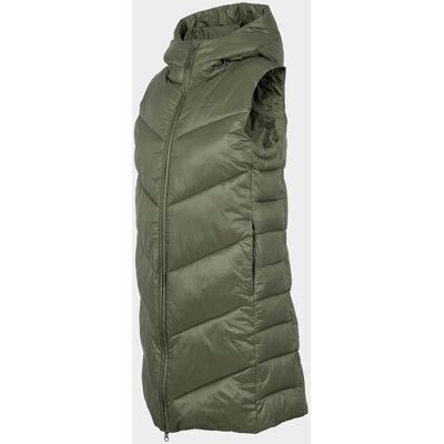 4F H4Z22-KUDP006 KHAKI Dámska vesta US S 4F H4Z22-KUDP006 KHAKI Dámska vesta US S