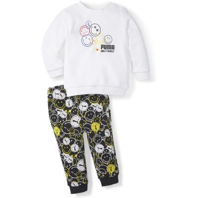 Puma PUMA x SW Minicat Crew Jogger TR Detská súprava EU 62 Puma PUMA x SW Minicat Crew Jogger TR Detská súprava EU 62