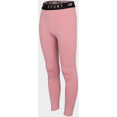 4F HJZ22-JSPDF002 DARK PINK Detské funkčné legíny EU 146/152 4F HJZ22-JSPDF002 DARK PINK Detské funkčné legíny EU 146/152