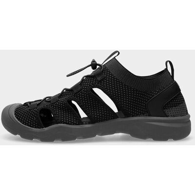 4F 4FSS23FSANM021 DEEP BLACK Pánske sandále EU 44 4F 4FSS23FSANM021 DEEP BLACK Pánske sandále EU 44