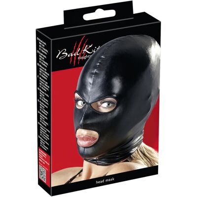 Bad Kitty - BDSM maska so zipsom na ústa a oči Bad Kitty - BDSM maska so zipsom na ústa a oči