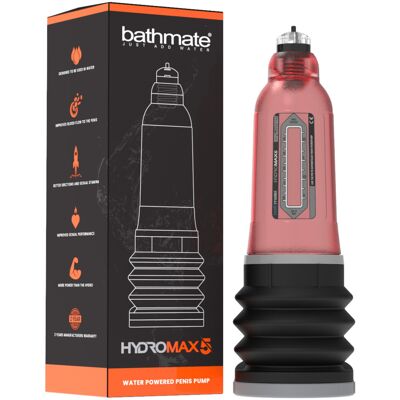 Bathmate Hydromax5 - hydropumpa (červená) Bathmate Hydromax5 - hydropumpa (červená)