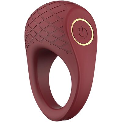 Dream Toys Dreamtoys Ivy - vibračný krúžok na penis - bordový Dream Toys Dreamtoys Ivy - vibračný krúžok na penis - bordový