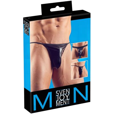 Svenjoyment - 3-dielna čierna pánska tanga súprava (S-L) Svenjoyment - 3-dielna čierna pánska tanga súprava (S-L)