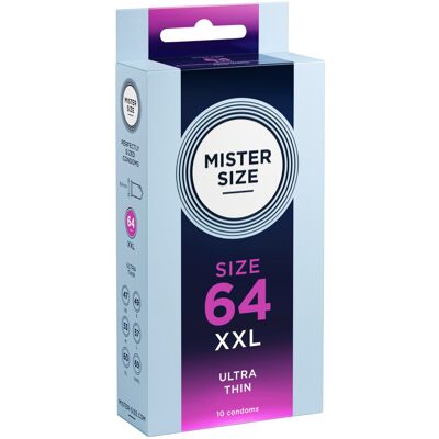 Mister Size - tenký kondóm - 64 mm - 10 ks Mister Size - tenký kondóm - 64 mm - 10 ks