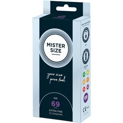 Mister Size - extra tenký kondóm - 69 mm - 10 ks Mister Size - extra tenký kondóm - 69 mm - 10 ks