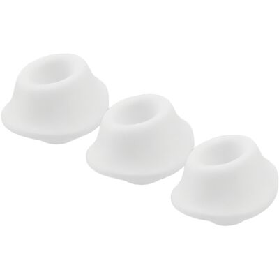Womanizer Premium M - náhradné sacie hlavice - biele - sada 3 ks Womanizer Premium M - náhradné sacie hlavice - biele - sada 3 ks