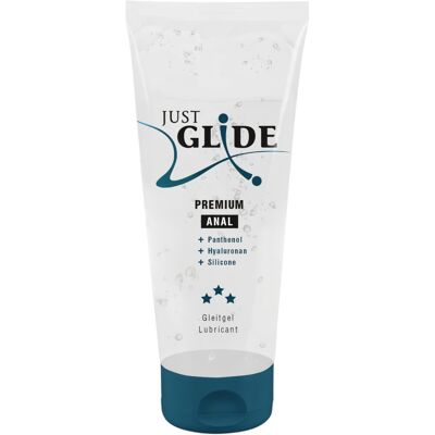 Just Glide - anál lubrikant - prémiový, vyživujúci - 200ml Just Glide - anál lubrikant - prémiový, vyživujúci - 200ml
