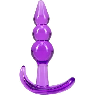 Dream Toys B Yours - anál plug s guličkami - fialový Dream Toys B Yours - anál plug s guličkami - fialový