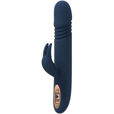 Dream Toys Goddess Zephyros - vibrátor s pohyblivým ramenom na klitoris - vodotesný, modrý Dream Toys Goddess Zephyros - vibrátor s pohyblivým ramenom na klitoris - vodotesný, modrý