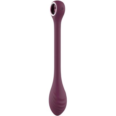 Dream Toys Glam - vodotesný flexibilný G-bod vibrátor s akumulátorom (fialový) Dream Toys Glam - vodotesný flexibilný G-bod vibrátor s akumulátorom (fialový)