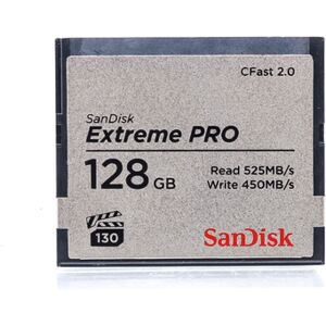 Used SanDisk 128GB Extreme PRO 525MB/s CFast 2.0 Card