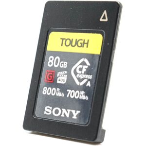 Used Sony 80GB 800MB/s Tough Type A CFexpress Card