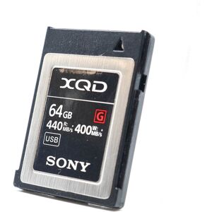 Used Sony XQD G 64GB 440MB/s Card