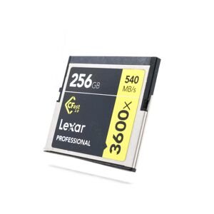 Used Lexar 256GB Professional 3600x CFast 2.0 Card