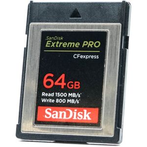 Used SanDisk 64GB Extreme PRO CFexpress Card Type B