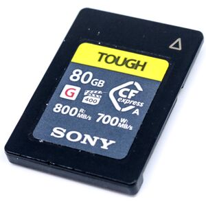 Used Sony 80GB 800MB/s Tough Type A CFexpress Card