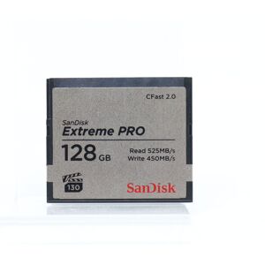 Used SanDisk 128GB Extreme PRO 525MB/s CFast 2.0 Card