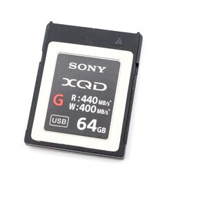 Used Sony XQD G 64GB 440MB/s Card