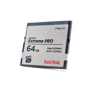 Used SanDisk Extreme PRO 64GB 525MB/s CFast 2.0 Card