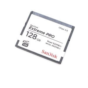 Used SanDisk 128GB Extreme PRO 525MB/s CFast 2.0 Card