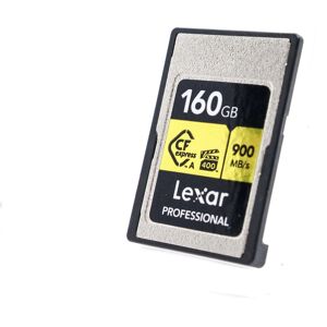 Used Lexar Professional 160GB 900MB/S Gold CFexpress Card