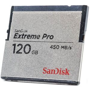 Used SanDisk Extreme PRO 120GB 450MB/s CFast 2.0 Card