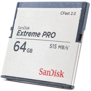 Used SanDisk 64GB Extreme PRO 515MB/s CFast 2.0 Card