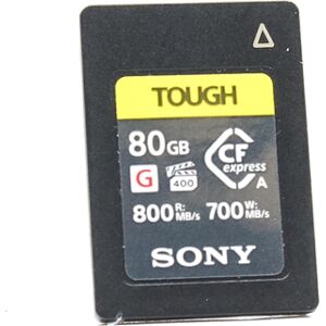 Used Sony 80GB 800MB/s Tough Type A CFexpress Card