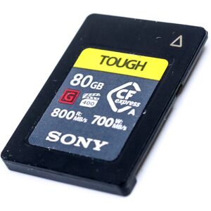 Used Sony 80GB 800MB/s Tough Type A CFexpress Card