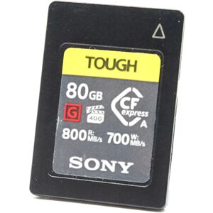 Used Sony 80GB 800MB/s Tough Type A CFexpress Card