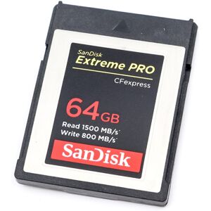 Used SanDisk 64GB Extreme PRO CFexpress Card Type B