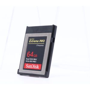 Used SanDisk 64GB Extreme PRO CFexpress Card Type B