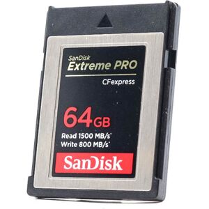 Used SanDisk 64GB Extreme PRO CFexpress Card Type B