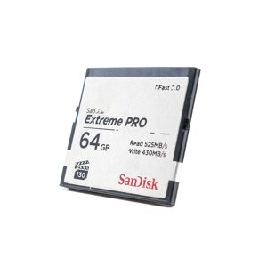 Used SanDisk Extreme PRO 64GB 525MB/s CFast 2.0 Card