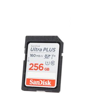 Used Sandisk Ultra Plus 256GB 160MB/s SDXC Card