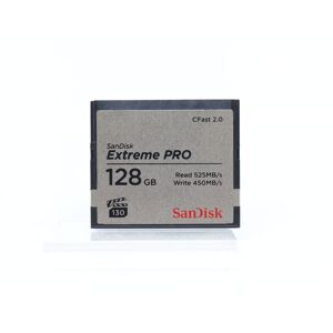 Used SanDisk 128GB Extreme PRO 525MB/s CFast 2.0 Card