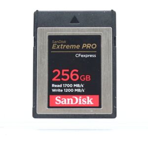 Used SanDisk 256GB Extreme PRO CFexpress Card Type B